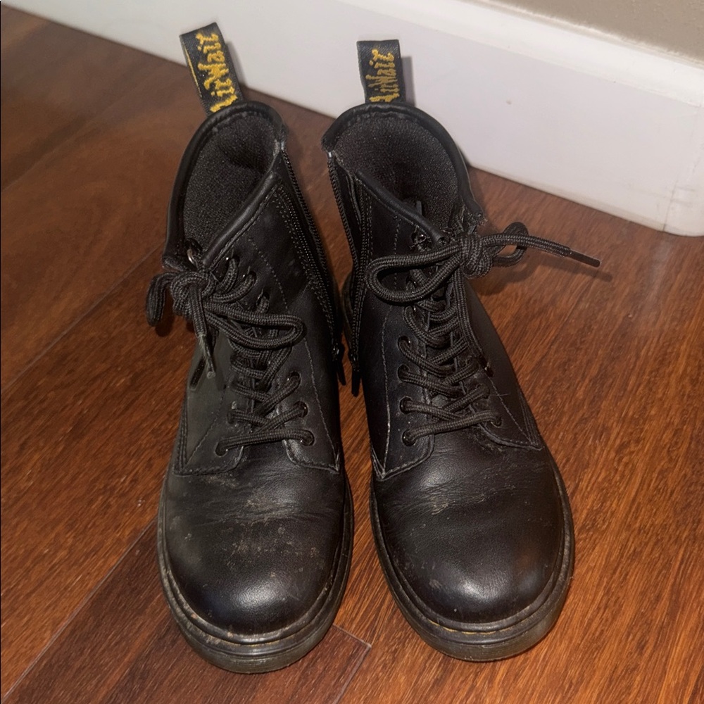 Dr. Martens Black Lace-Up Boots